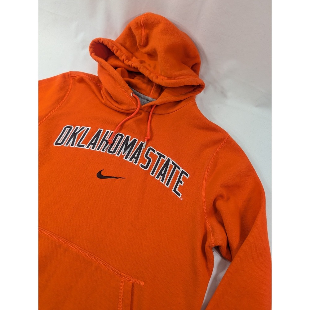 Oklahoma State Cowboys Nike Sweatshirt Men's Orange Center Check Pullover Medium
